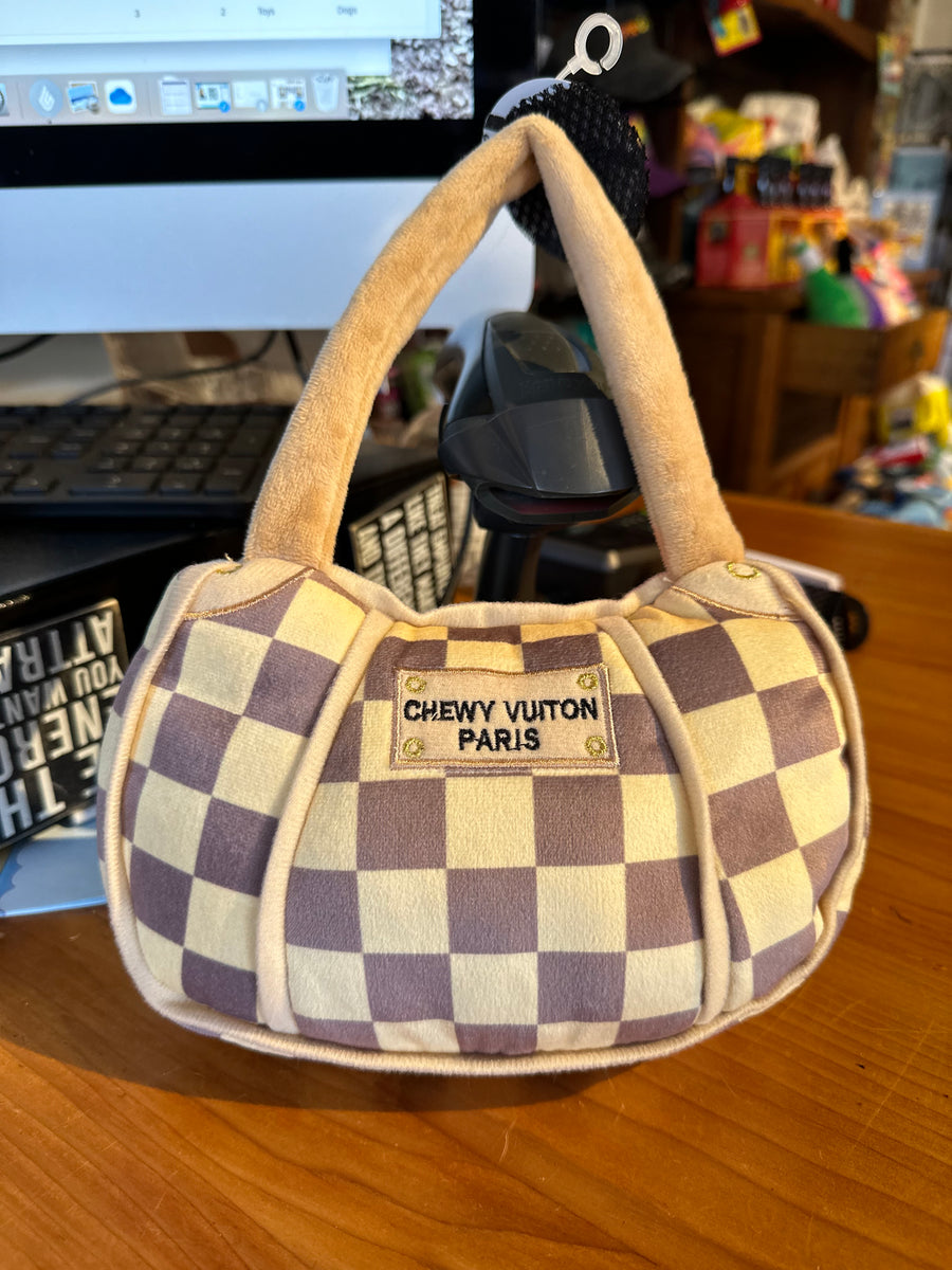 Chewy Vuitton Checkered Bag, 2 Sizes — Paradigm Texas