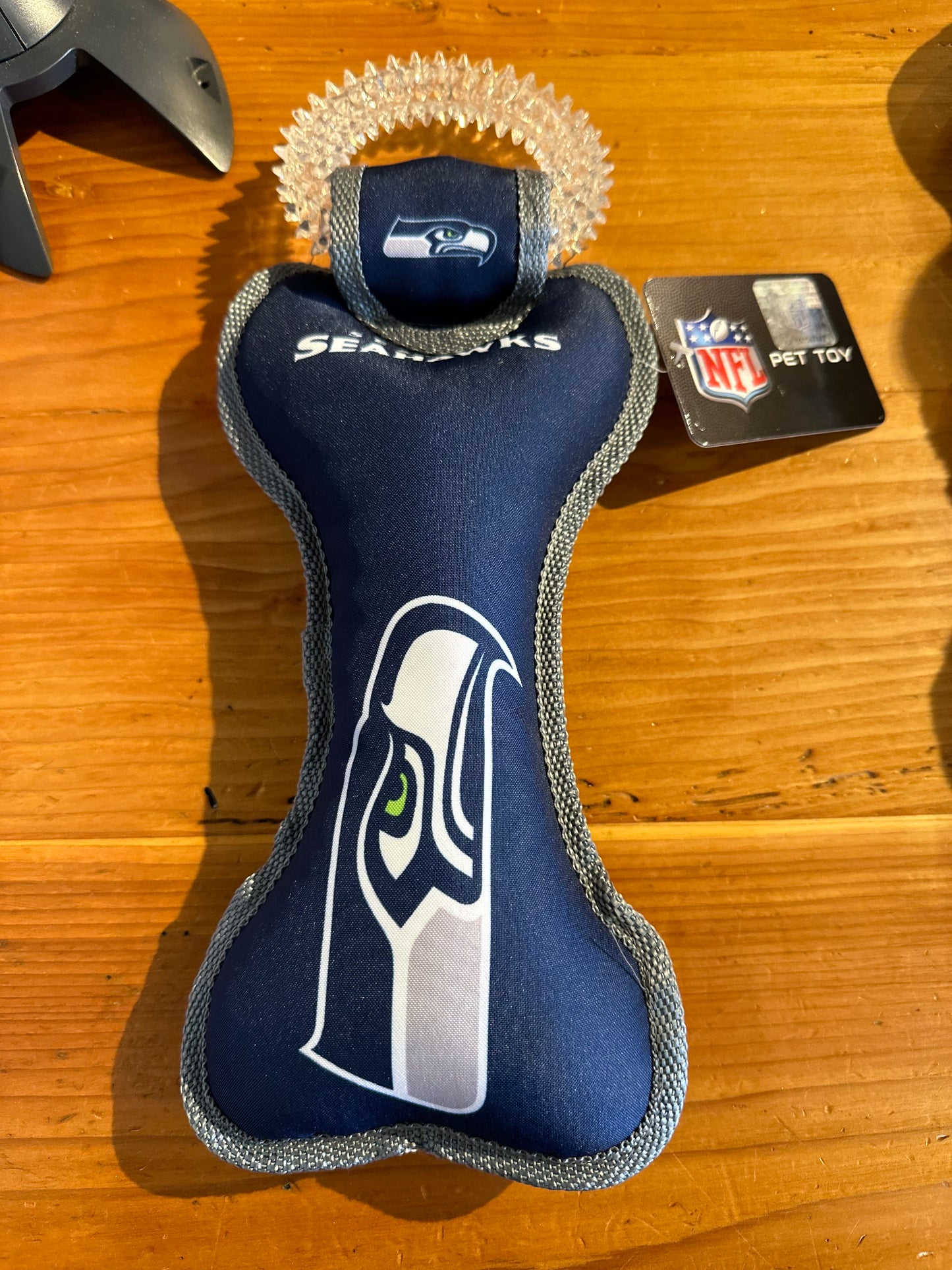Pets First - Seahawks - Dental Tug Toy