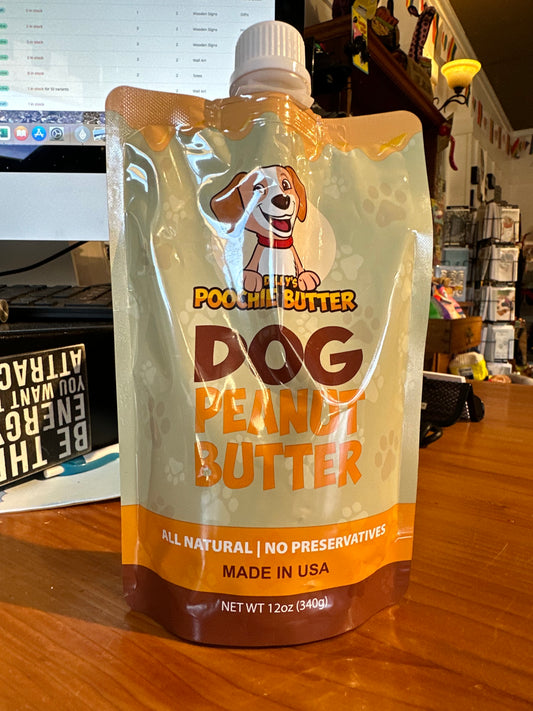 Poochie Butter - Peanut Butter Squeeze 12oz