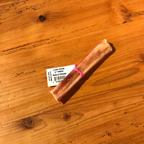 The Natural Dog Co. - 6” Natural Scent Bully Stick