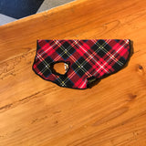 Gold Paw Series, RED PLAID 06