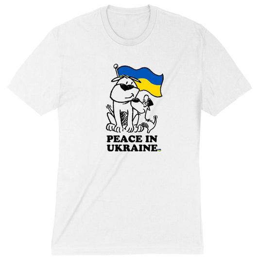 I Heart Dogs - Peace For Ukraine T-Shirt XSmall