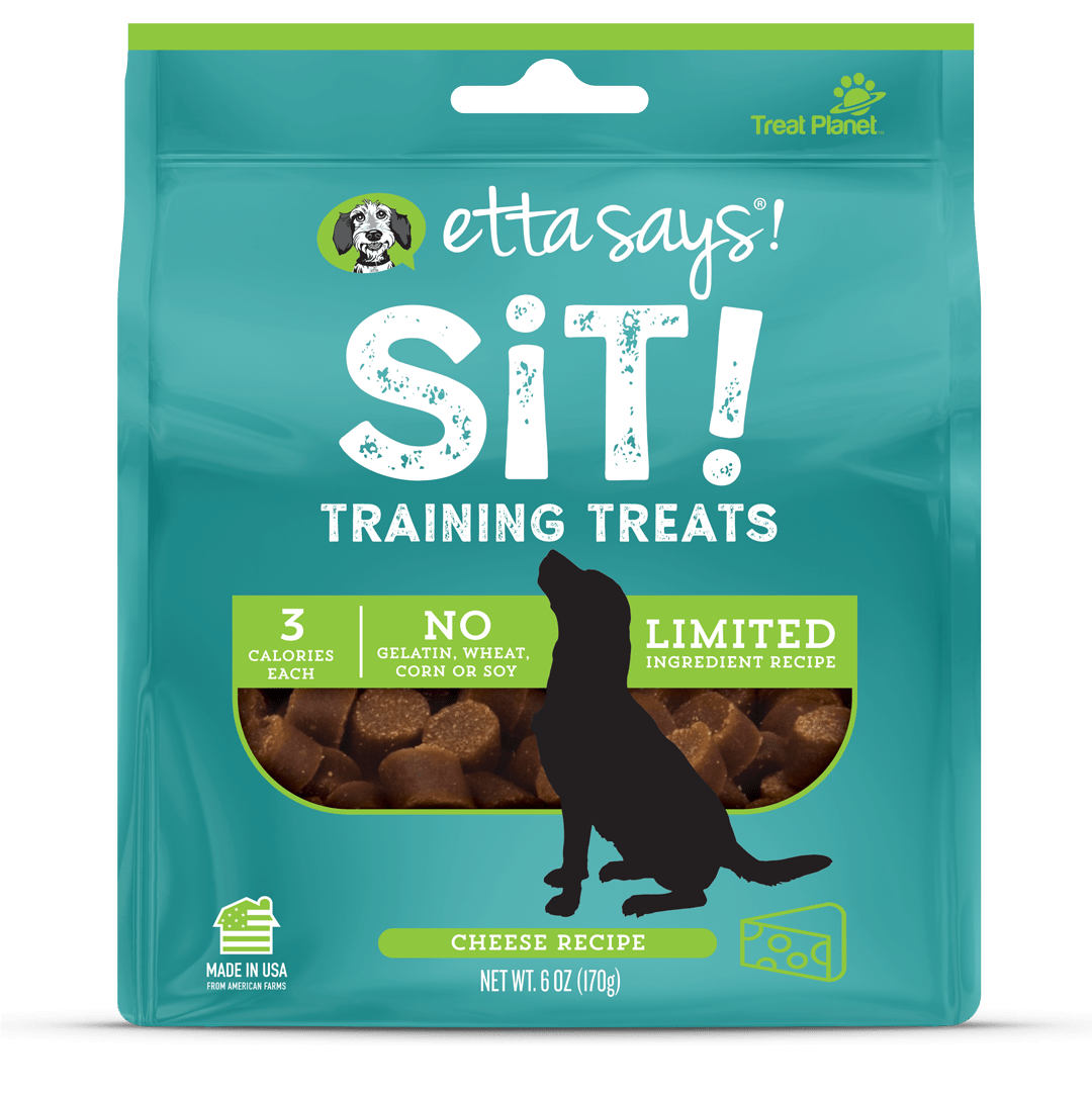 Etta Says - Sit! Training Treats - CHEESE 6oz