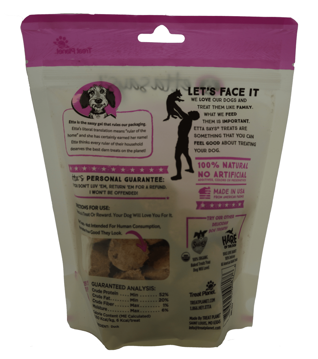 Etta Says - Freeze Dried Duck 2.5oz